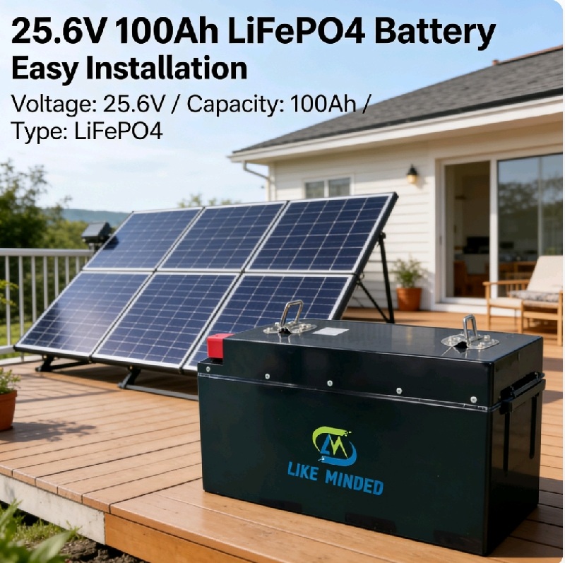 24V 100Ah Deep Cycle Lithium Battery