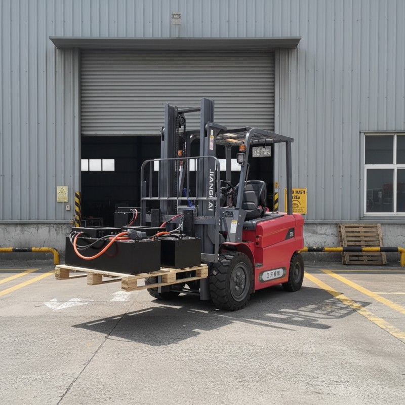 80V LiFePO4 electric forklift power battery